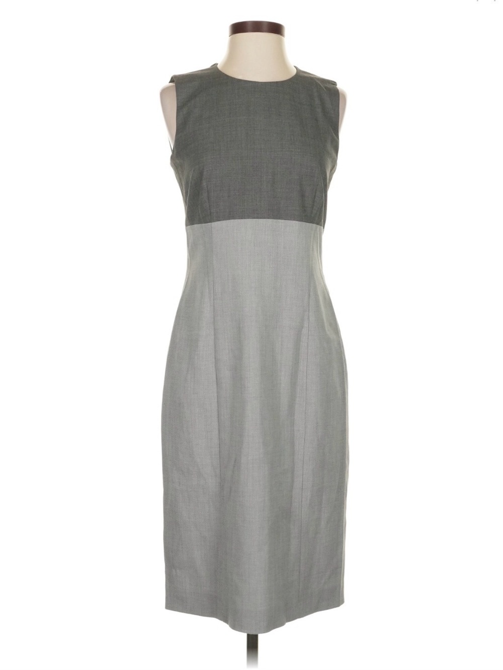 Boss by Hugo Boss Gray Business Dress Size 8 with Tags